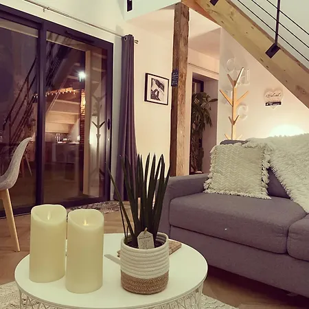 Nuit Romantique Avec Jacuzzi Prive ! 빌라